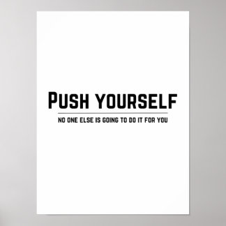Push-you - Poster Motivational
