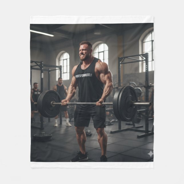 Push your limit fleecedecke (Vorderseite)