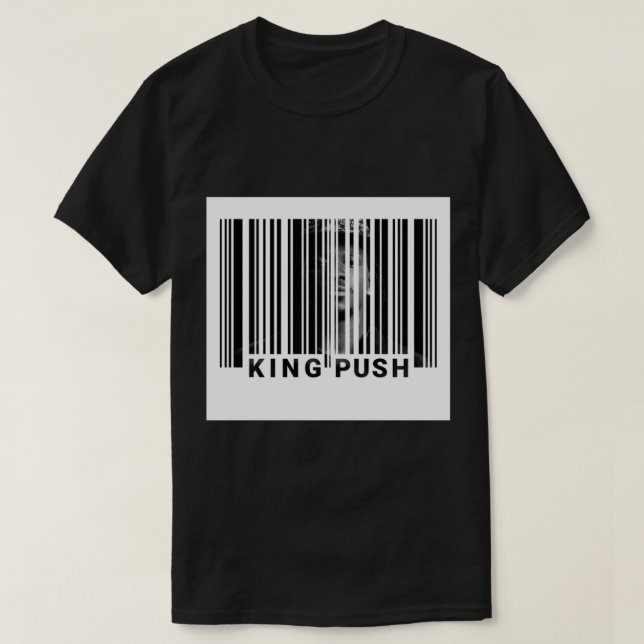 Pusha T - King Push Mein Name ist mein Name Bar co T-Shirt (Design vorne)