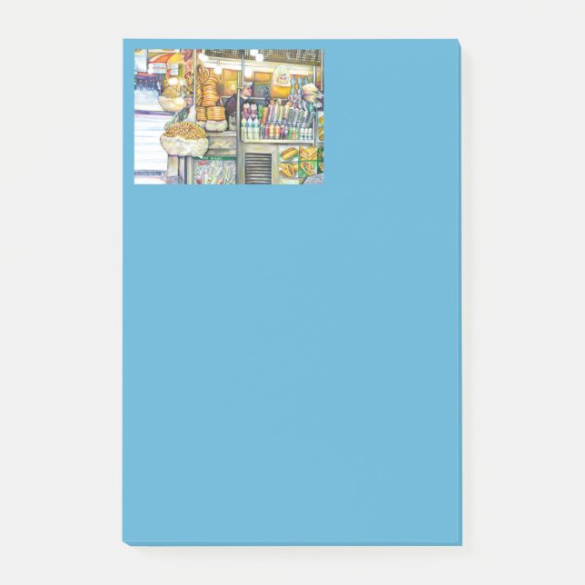 Pushcart-Paradies Post-it Klebezettel (Vorderseite)