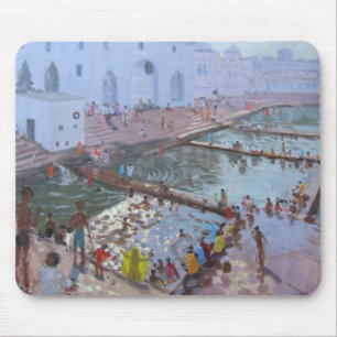 Pushkar ghats Rajasthan Mousepad