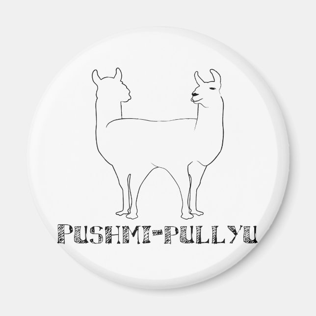 Pushmi-pullyu Magnet (Vorne)