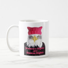 Pussy-Hut-Adler-Tasse der Frauen die Rechte Kaffeetasse