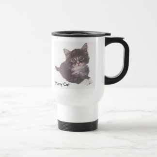 Pussy-Katzen-Tasse Reisebecher