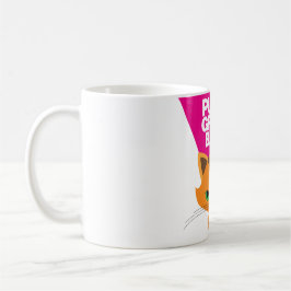 Pussy-Zupacken zurück Kaffeetasse