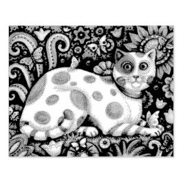 PUSSYCAT O PUSSYCAT, NACHFOLGENDE KATZE RUBBER BRI GUMMISTEMPEL