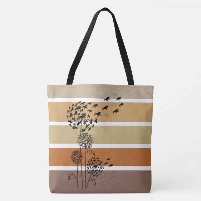 Pusteblume mit Tölter u. Tölter Tasche (Vorderseite)