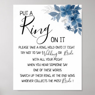 Put a Ring on it eucalyptus greenerys Poster