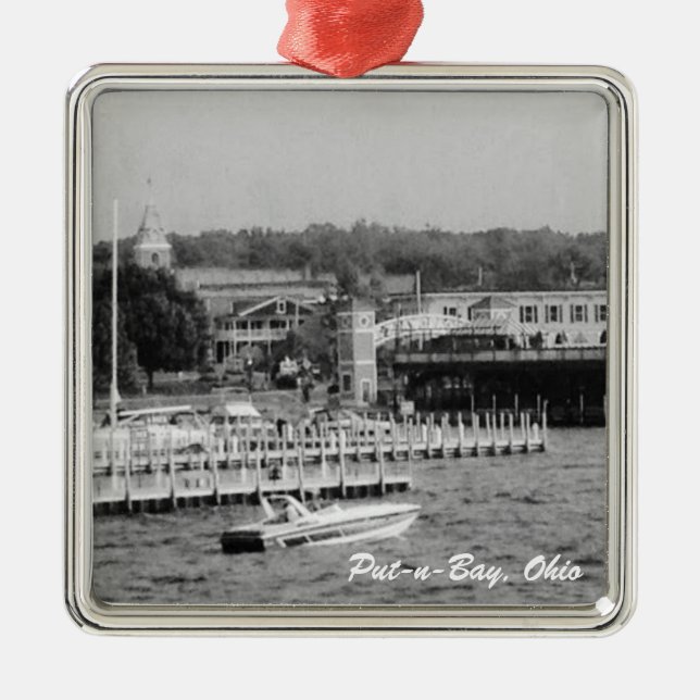Put-in-Bay, Ohio-Foto-Ornament Ornament Aus Metall (Vorne)