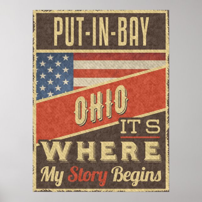 Put-in-Bay Ohio Poster (Vorne)