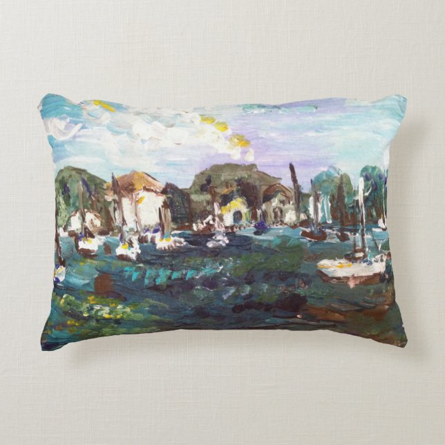 Put-n-Bay Lake Erie Island Peinture #2 Coussin (Devant)