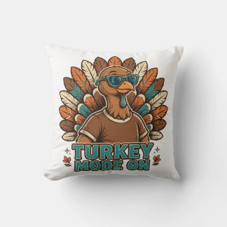 Puten-Modus Ein Lustige Thanksgiving-Pute Mit Kissen