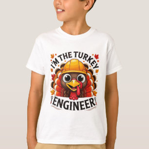 Puten-T-Shirt Ich bin der Ingenieur Puten-Erntedan T-Shirt
