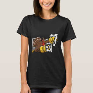 Puten Torwart Fußball 67 Sechs Sieben Jungen Thank T-Shirt