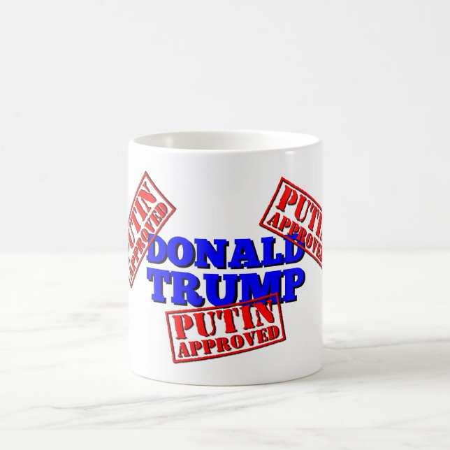 Putin genehmigte Trumpf-Kaffee-Tasse Kaffeetasse (Mittel)