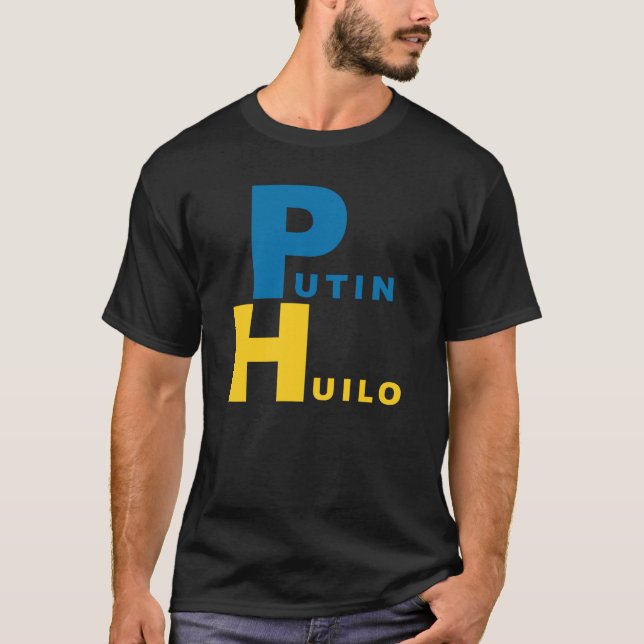 Putin huilo T-Shirt (Vorderseite)