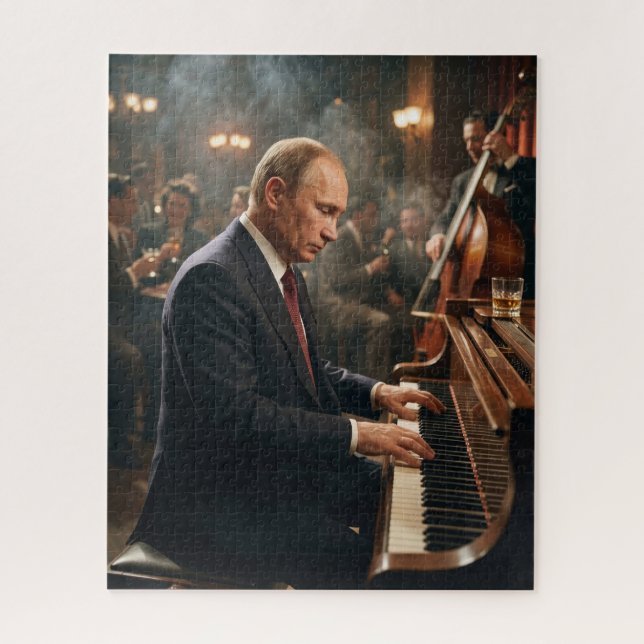 Putin Jazz Klavier New Orleans (Vertikal)