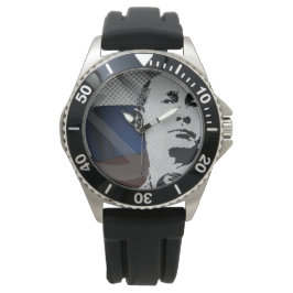 Putin mit russischer Flagge Armbanduhr