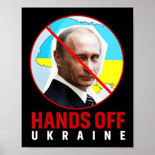 Putin übergibt der Ukraine Poster