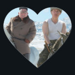 Putin und liebe BESTE FREUNDIN Herz-Aufkleber<br><div class="desc">Putin und liebe BESTE FREUNDIN</div>