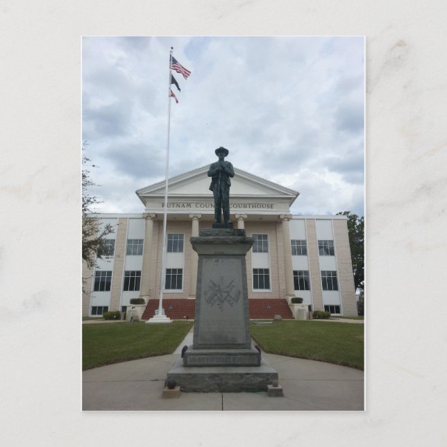 Putnam Landkreis Courthouse Palatka Florida Postca Postkarte (Vorderseite)