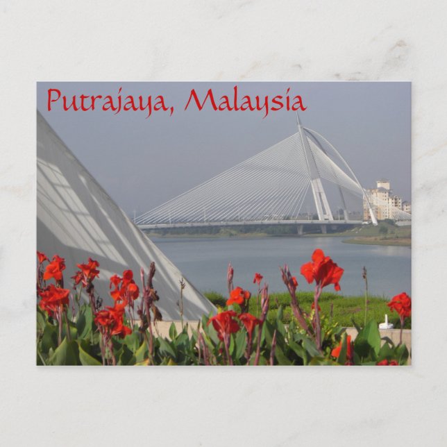 Putrajaya, Malaysia Postkarte (Vorderseite)