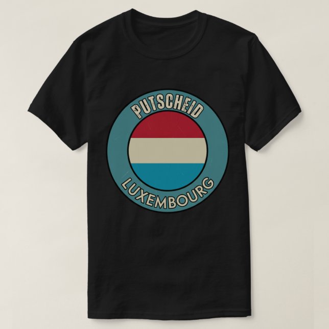 Putscheid, Luxemburg T-Shirt (Design vorne)