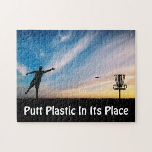 Putt-Kunststoff an seiner Stelle