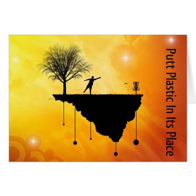 Putt-Kunststoff an seiner Stelle (Vorderseite (Horizontal))