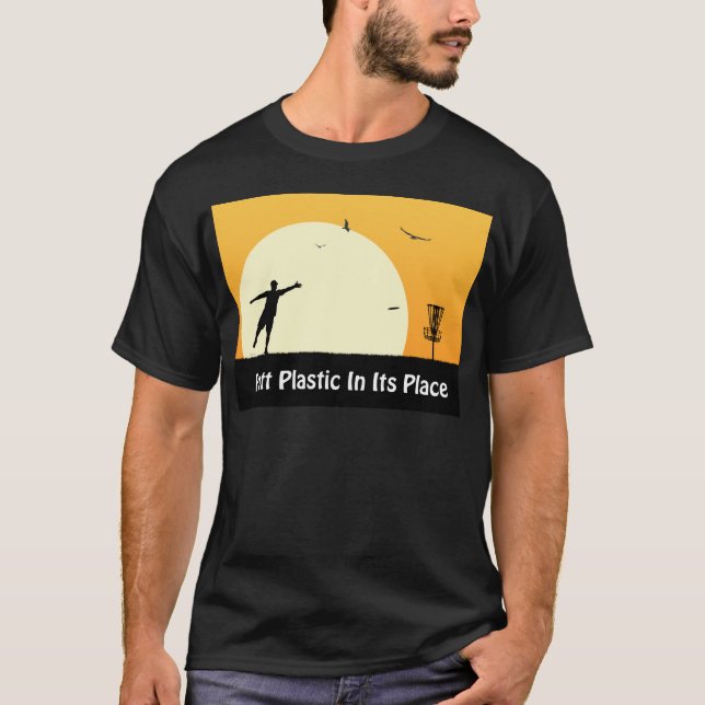 Putt-Kunststoff an seiner Stelle T-Shirt (Vorderseite)