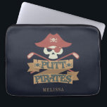 Putt Pirates Golfing Hobby Sports Laptopschutzhülle<br><div class="desc">Erleben Sie den Charakter und gestalten Sie dieses Piratengolfdesign. Es hat ein grafisches Design,  ideal für Pirat-Fans,  die Liebe Spaß auf dem Golfplatz.</div>