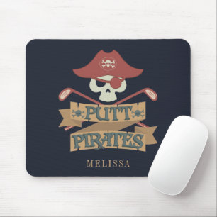 Putt Pirates Golfing Hobby Sports Mousepad