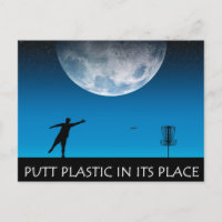 Putt Plastik an seiner Stelle