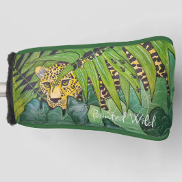Putter Abdeckung Leopard Painted Wild Golf Headcover