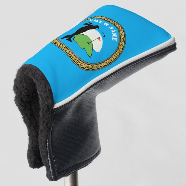 Putter Cover - Custom Golf - Name hinzufügen Headcover (3/4 Vorderseite)