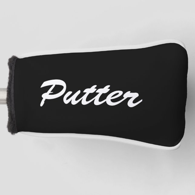 Putter Golf Headcover (Vorderseite)
