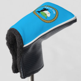 Putter Head Cover - Name hinzufügen - Golfer Golf Headcover