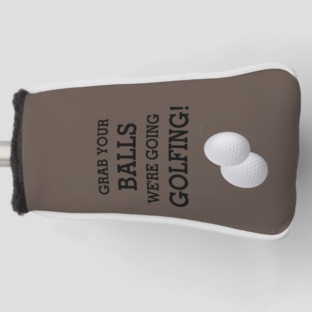 Putter: Putter im Stilschrank Behalten Golf Headcover (Vorderseite)