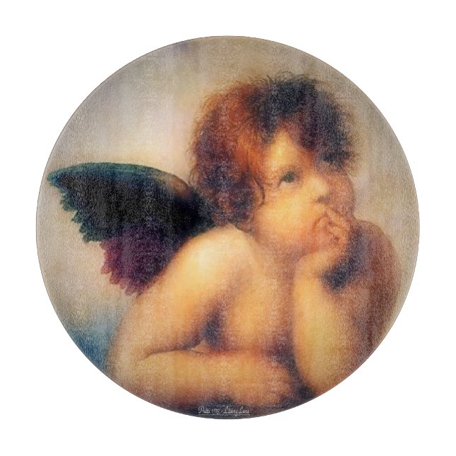 Putti Angel Schneidebrett (Vorderseite)
