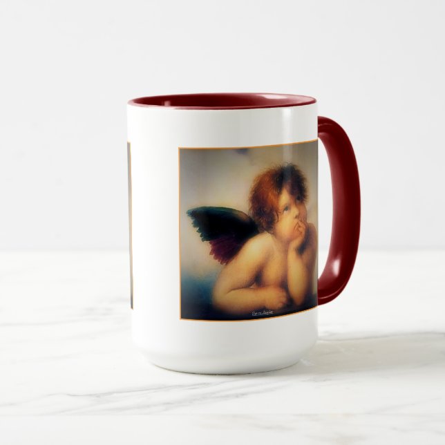 Putti Angel Tasse (VorderseiteRechts)