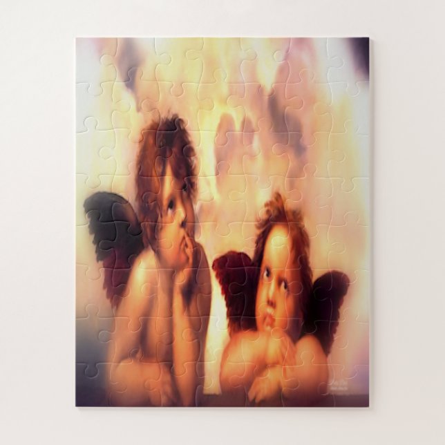 Putti-Paar Engel (Vertikal)