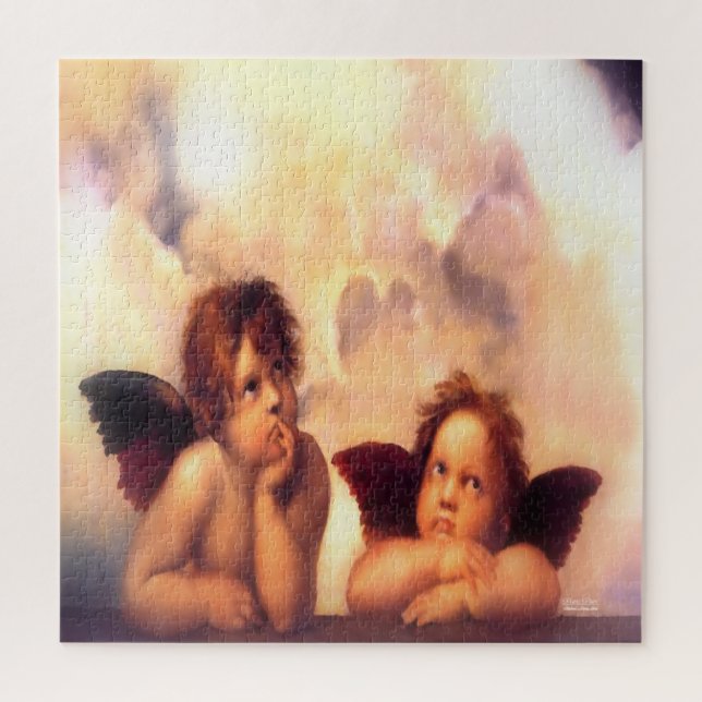 Putti Pair of Angels (Vertikal)