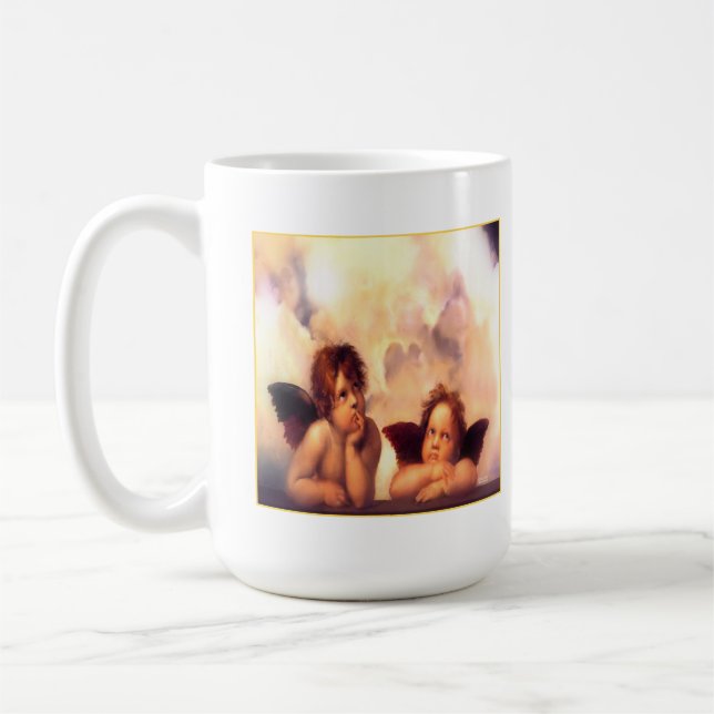 Putti Pair of Angels Kaffeetasse (Links)