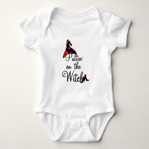 Puttin' auf den Hexentrecken und Geschenken Baby Strampler