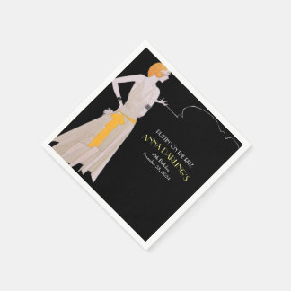 Puttin' auf der Flapper-Party Einladung von Ritz 2 Serviette