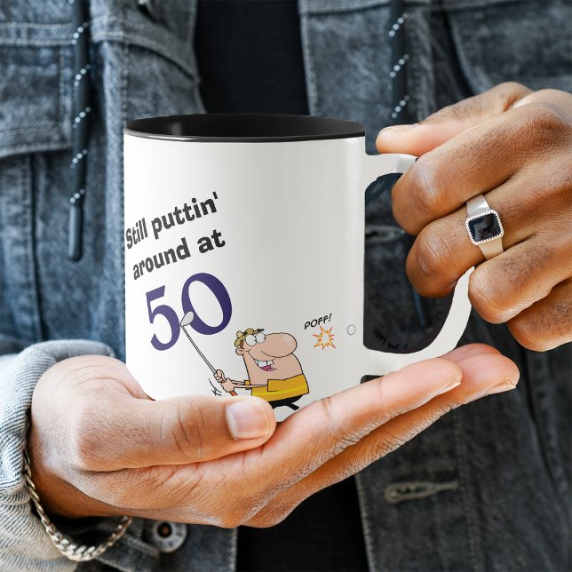 Puttin' Rund 50 Golf Tasse (Von Creator hochgeladen)