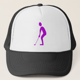 Putting - Lila Truckerkappe
