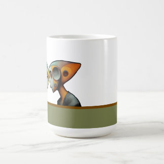 Putting their heads together kaffeetasse