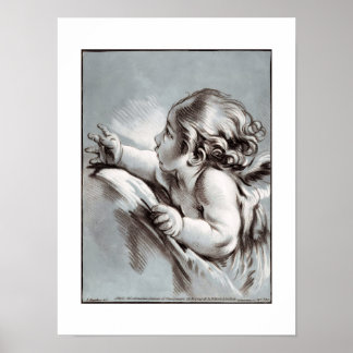 Putto (ca. 1756-1776) von Gilles Demarteau. 12 x 1 Poster