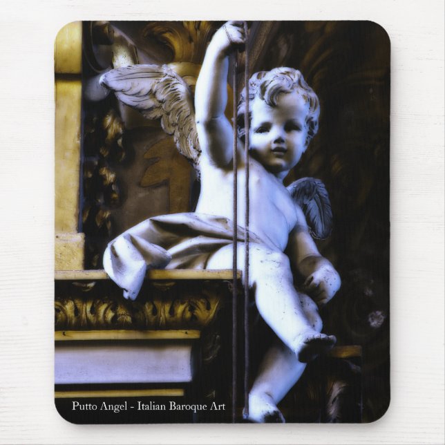 Putto Engel Mousepad (Vorne)